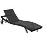 CHAISE LONGUE - TRANSAT - BAIN DE SOLEIL Transat SAONA Marron rotin