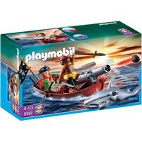  Playmobil Barque Des Pirates Avec Requin-Marteau