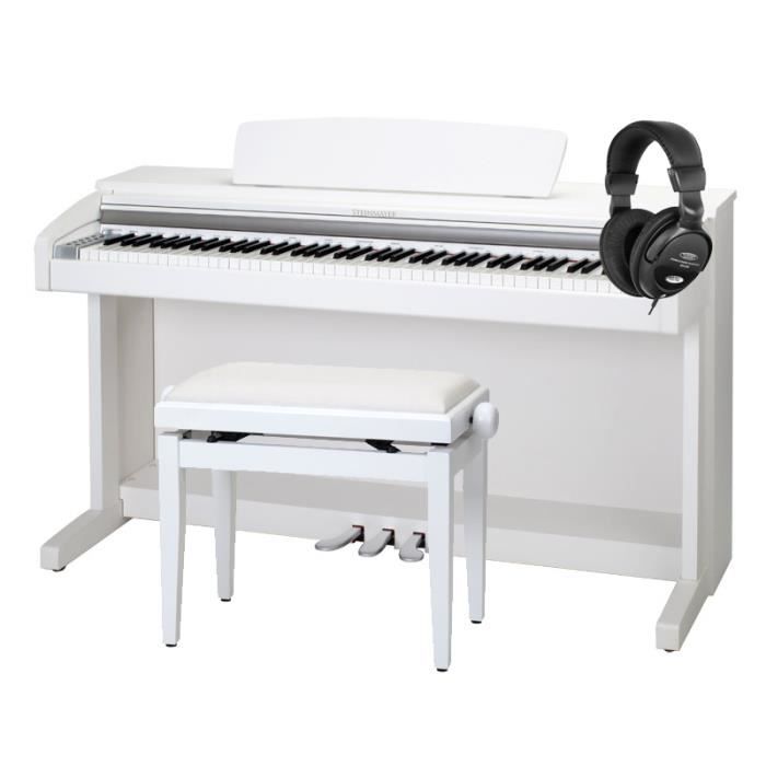 FunKey DP-1088 - Piano Numérique 88 Touches Avec Banc Et Casque - Idéal Débutants