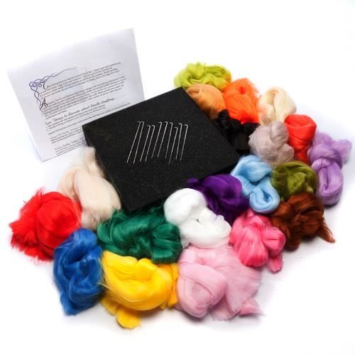 Kit De Feutrage Aiguille Feutre Laine Coussin - Achat ...