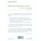 SCOLAIRE / UNIVERSITAIRES Le guide de l'educateur nature