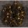 Couronne lumineuse 20 LED diamètre 56 cm verte