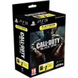 LOT ACCESSOIRE CONSOLE PACK OREILLETTE SANS FIL PS3 + COD BLACK OPS PLAT