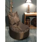 POUF - POIRE Fauteuil impermeable in et outdoor chocolat