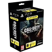 LOT ACCESSOIRE CONSOLE PACK OREILLETTE SANS FIL PS3 + COD BLACK OPS PLAT