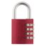 SERRURE - BARILLET CADENAS ABUS A CHIFFR.40MM ROUGE Abus
