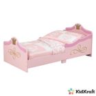 LIT NON PLIANT BEBE PRINCESS Lit Fille rose 70x140cm