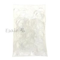 BARRETTE - CHOUCHOU 100pcs 1mm Mini Elastique Bande Bandeau Cheveux en BARRETTE - CHOUCHOU 100pcs 1mm Mini Elastique Bande Bandeau Cheveux en
