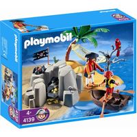 UNIVERS MINIATURE COMPLET Playmobil Compact - Set Ile aux pirates