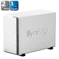 SERVEUR STOCKAGE - NAS  Synology Boîtier serveur NAS 2 baies Economique