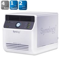 SERVEUR STOCKAGE - NAS  Synology Boîtier NAS 4 Baies Economique DS-413J