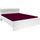SOMMIER ET MATELAS  BOSTON Lit 140x190 cm Blanc