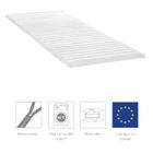  Surmatelas 140x190cm Mousse 25kg/m3 Déhoussable