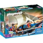  Playmobil Navire Des Soldats Britanniques