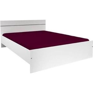 SOMMIER ET MATELAS  BOSTON Lit 140x190 cm Blanc