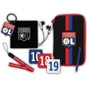 Subsonic SA5327-9 Pack d'accessoires pour console Nintendo New 2DS XL et New 3DS XL - Licence officielle OL - Olympique Lyonnais