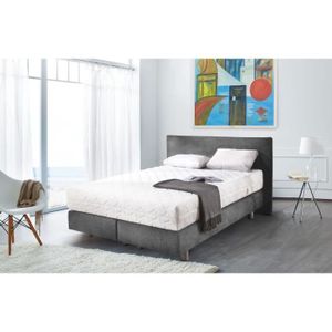 SLEEPWELL Lit complet adulte ferme140x200 ressorts