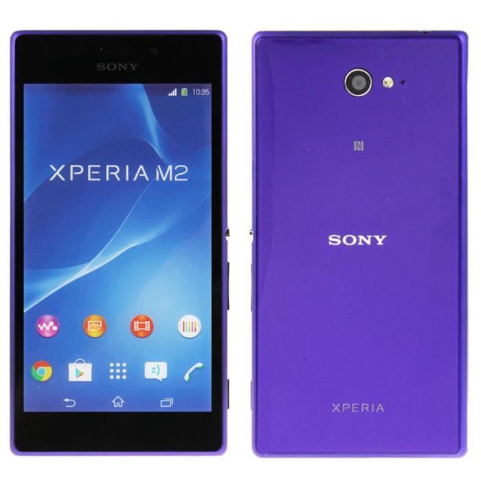 Xperia M2 / S50h (Purple) téléphone jouet, prix pas cher