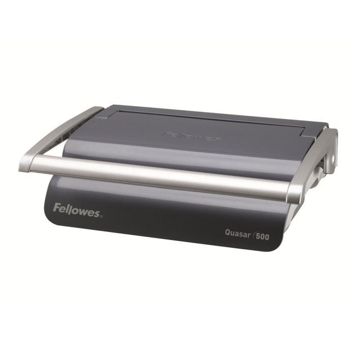 Relieuse Manuelle Fellowes Starlet 2+ - 21 Trous, 120 Feuilles - Perforation Manuelle - Blanc/Gris