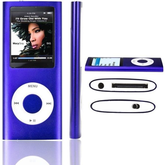 SAVFY® Lecteur MP3 MP4 Player 16Go Vidéo Radio Musique Jeux FM