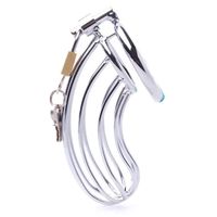 Mâle Metal Cage de chasteté Ceinture de chastet... Mâle Metal Cage de chasteté Ceinture de chastet...