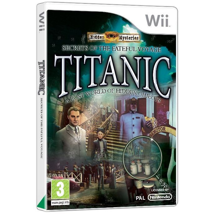 JEUX WII HIDDEN MYSTERIES TITANIC / Jeu console Wii