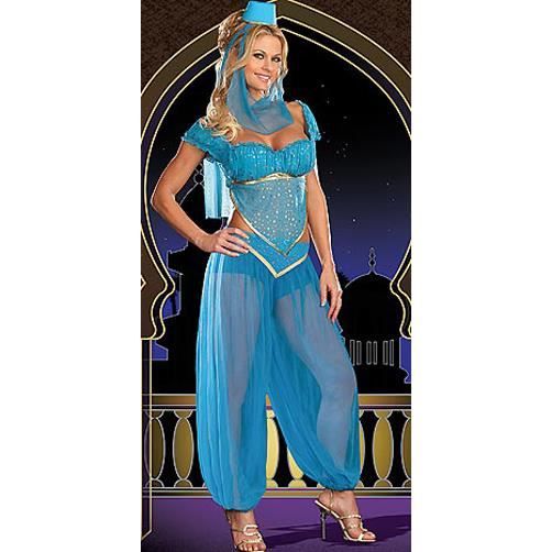 D&eacute;guisement Danseuse Orientale Bleu T 40/42 Achat / Vente