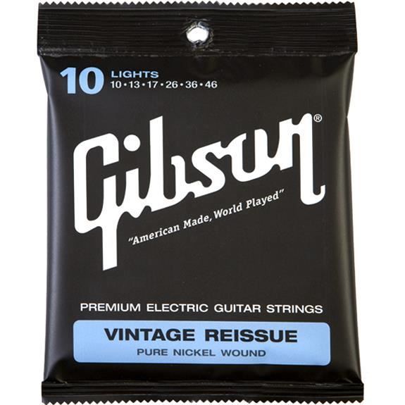 Gibson SEG VR10 Jeu de cordes guitare électrique. Tirants : 010 013