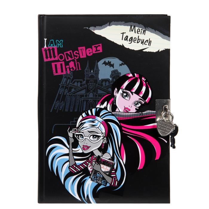 MONSTER HIGH Journal intime avec cadenas Achat / Vente cahier MONSTER