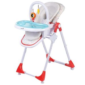 SAFETY 1ST Chaise Haute Kiwi 3 en 1 évolutive - Red Lines