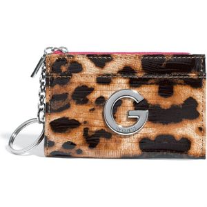 PORTEFEUILLE Porte-Monnaie Léopard Guess Modèle Eiden Femme