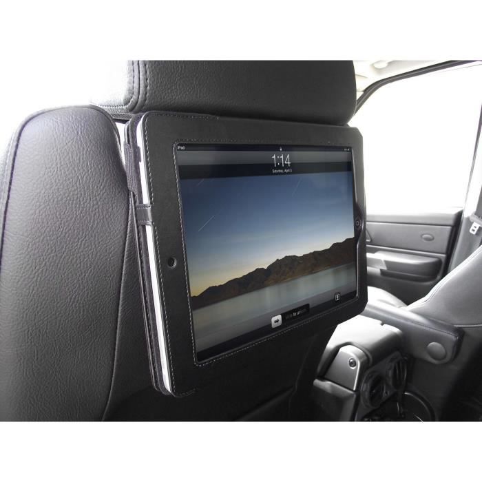 voiture iPad 2 Noir ORZLY Support d?appuie tête voiture pour iPad