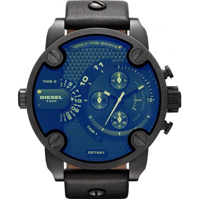 Montre Diesel Baby Daddy DZ7257 - Homme Noir, Chic - Achat Montre Diesel Baby Daddy DZ7257 - Homme Noir, Chic - Achat