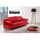 CALYSTO Banquette clic-clac en simili 3 places - 2