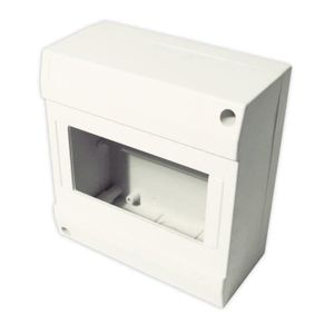 ZENITECH Coffret électrique nu ? équiper 1 rangée 6 modules blanc
