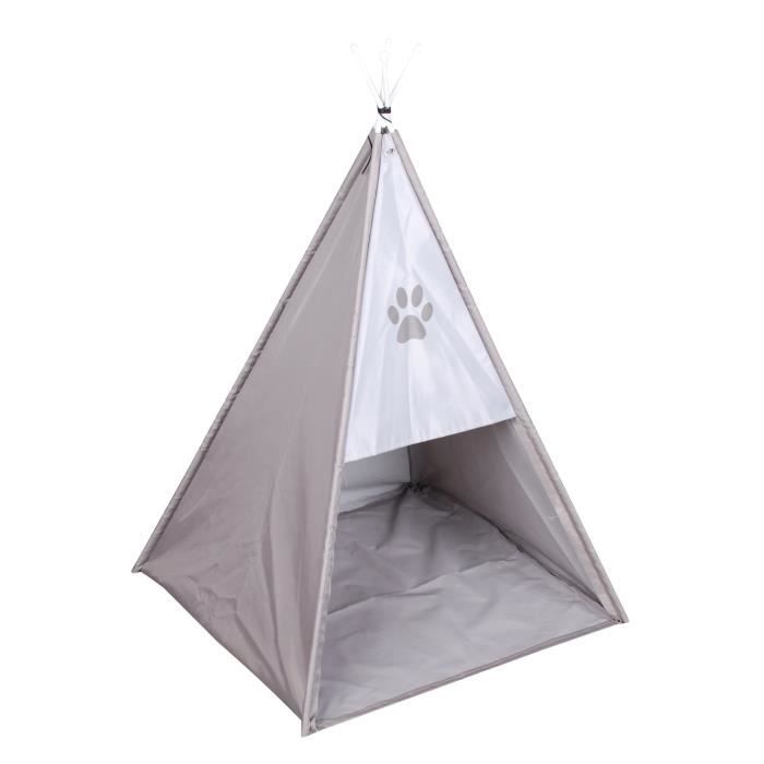 Tente tipi Dogi 47x47x62 cm - Taupe - Pour chien - Achat ...
