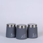 BOITES DE CONSERVATION - BACS ALIMENTAIRES  Jeu 3 pots café/sucre/thé Eternit