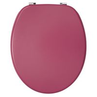 ABATTANT WC - REHAUSSEUR Abattant GELCO Infinité Satin Framboise