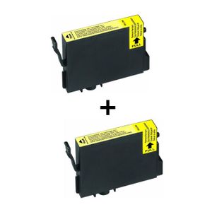 2 cartouches compatibles Epson T061 Jaune