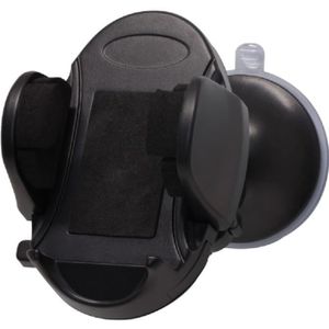 BBC Support voiture universel avec syst?me de fixation par ventouse ou par clip - Noir