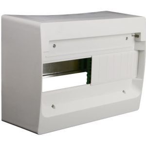 ZENITEC Coffret électrique nu ? équiper 1 rangée 13 modules blanc