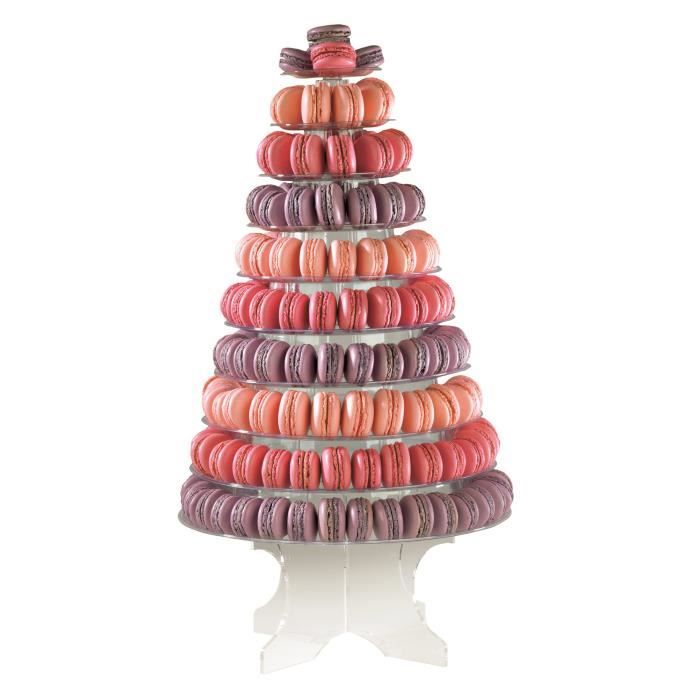 Pyramide a macarons version transparente. Cuisine Autour De La Patisserie (le Macaron Du Chef)