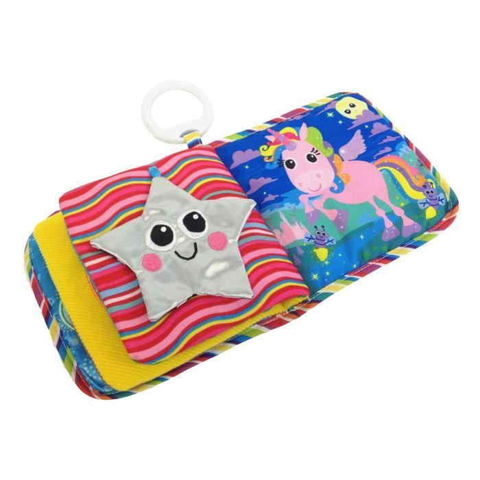 imaison Tomy Lamaze Jouet pour Poussette mon Livre des Découvertes Luna