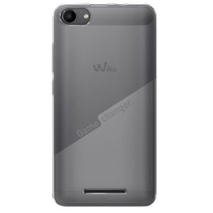 Wiko Coque Transparente Game Changer + Film Protecteur pour Wiko Jerry