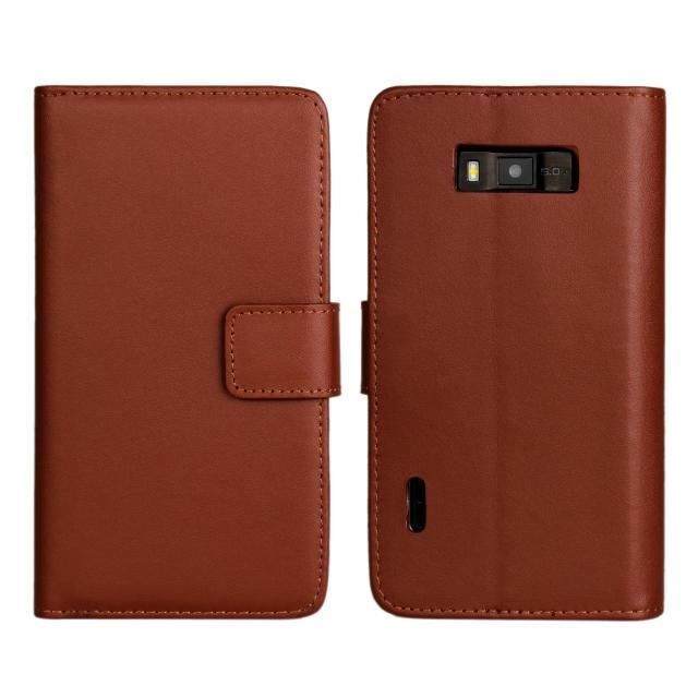rabat Case pour LG Optimus L7 P700 P705 Brun?Voir la présentation