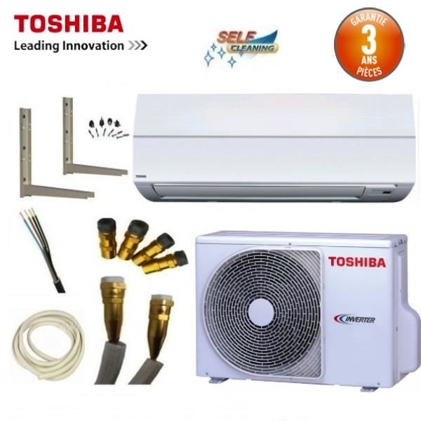 Pack Climatiseur TOSHIBA SUZUMI13+ RAS13N3AV2E Achat / Vente