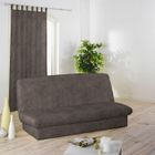 HOUSSE DE CANAPE  Housse de clic clac matelassée BETON CIRE taupe