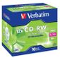  Verbatim CD-RW 8x-10x (10)
