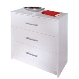 commode blanche profondeur 35 cm