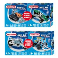 JEU ASSEMBLAGE CONSTRUCTION Lot Maxi Kits Meccano